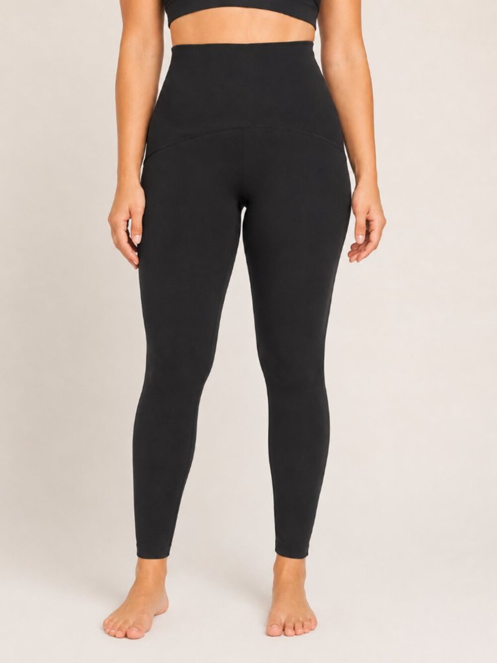 SPANX Black High Waisted Leggings Size Large